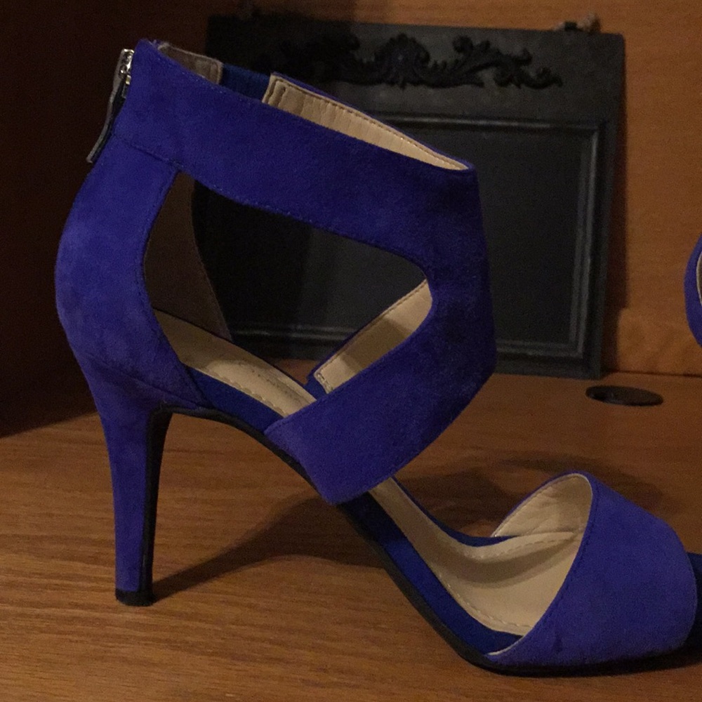 BCBGeneration Blue Sandal Heels